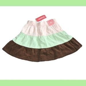 Gymboree Winter Ballerina Colorblock Corduroy Skir